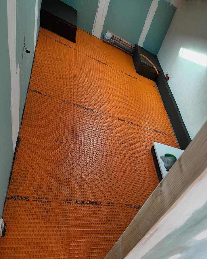 Rénovation d'un espace douche Pont-du-Château
